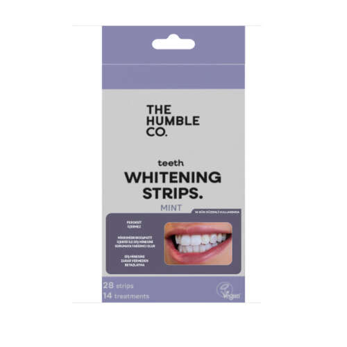 The Humble Co Whitening Strips Diş Beyazlatma Bandı 28 Adet - Humble Brush