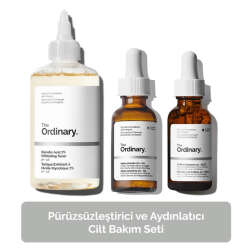 The Ordinary Pürüzsüzleştirici ve Aydınlatıcı Cilt Bakım SETİ - 2