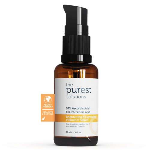 The Purest Solutions Brightening + Lightening Vitamin C Serum 30 ml - The Purest Solutions