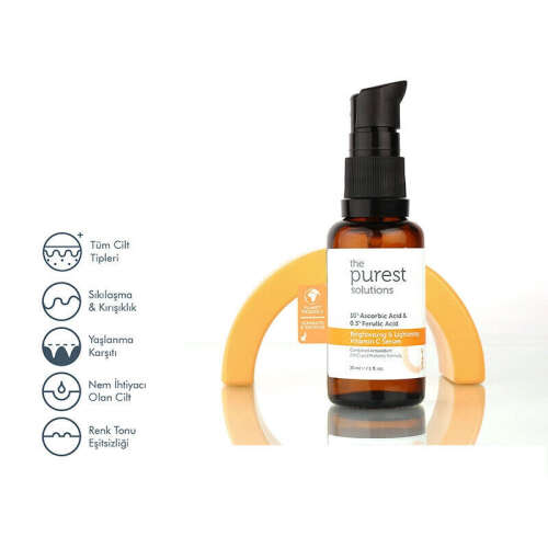 The Purest Solutions Brightening + Lightening Vitamin C Serum 30 ml - 5