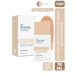 The Purest Solutions Even Tone Leke Karşıtı Serum Fondöten SPF50+ 30 ml - Açık-Orta Ton - 2