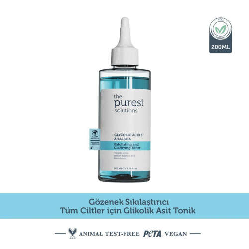 The Purest Solutions Exfoliating + Clarifying Toner 200 ml - 3