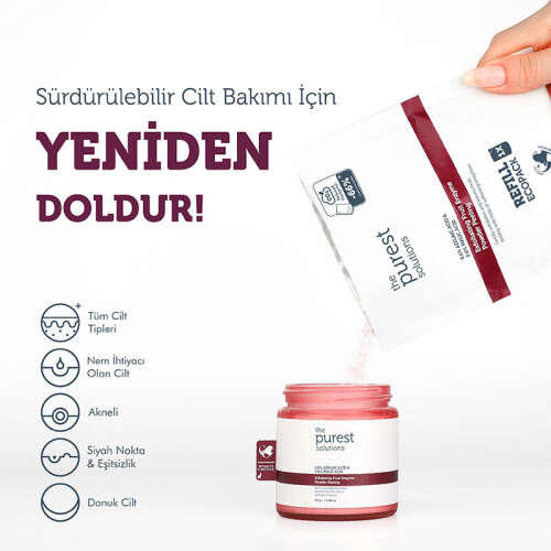 The Purest Solutions Exfoliating Fruit Enzyme Powder Peeling 55 gr - Refill - 4