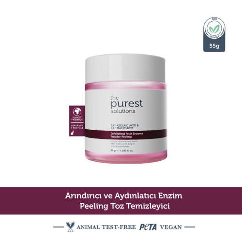 The Purest Solutions Exfoliating Fruit Enzyme Powder Peeling 55 gr - 4