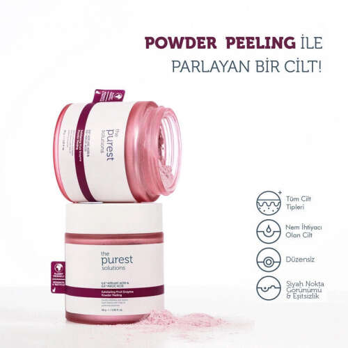 The Purest Solutions Exfoliating Fruit Enzyme Powder Peeling 55 gr - 3