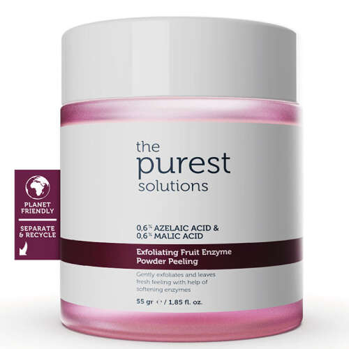 The Purest Solutions Exfoliating Fruit Enzyme Powder Peeling 55 gr - The Purest Solutions