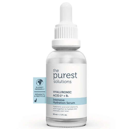 The Purest Solutions Hyaluronic Acid %2 + B5 Intensive Hydration Serum 30 ml - The Purest Solutions