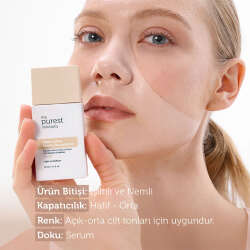 The Purest Solutions Hydra Glow Nemlendirici Serum Fondöten SPF50+ 30 ml - Açık-Orta Ton - 4