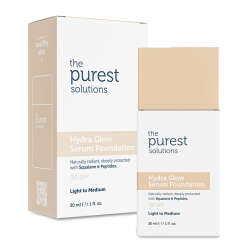 The Purest Solutions Hydra Glow Nemlendirici Serum Fondöten SPF50+ 30 ml - Açık-Orta Ton - 1