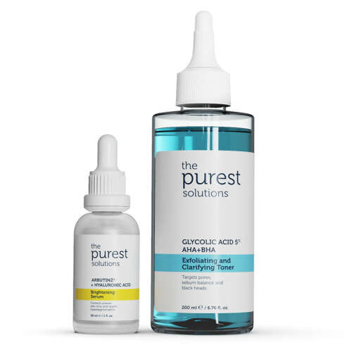 The Purest Solutions Koyu Leke Ve Gözenek Karşıtı Bakım Seti - The Purest Solutions