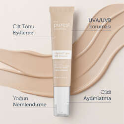 The Purest Solutions Kuru ve Karma Ciltler İçin Yoğun Nemlendirici BB Krem SPF 50+ 40 ml - Açık-Orta Ton - 6
