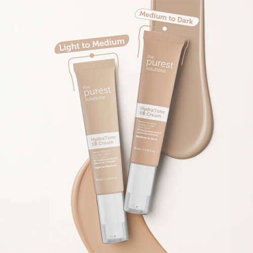 The Purest Solutions Kuru ve Karma Ciltler İçin Yoğun Nemlendirici BB Krem SPF 50+ 40 ml - Orta-Koyu Ton - 7