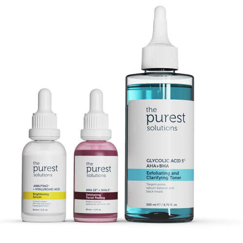 The Purest Solutions Leke Karşıtı ve Gözenek Sıkılaştırıcı Cilt Bakım Seti - The Purest Solutions