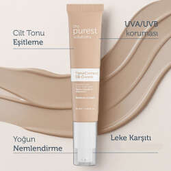 The Purest Solutions Lekeli Ciltler İçin Cilt Tonu Eşitleyici BB Krem SPF50+ 40 ml Orta-Koyu Ton - 6
