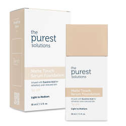 The Purest Solutions Matte Touch Sebum Dengeleyici ve Matlaştırıcı Serum Fondöten SPF50+ 30 ml - Açık-Orta Ton - 1