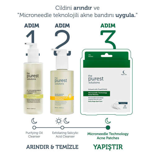 The Purest Solutions Mikroiğneli Akne Yara Bandı 9 Adet - 5