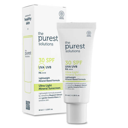 The Purest Solutions Mineral Filtreli Güneş Koruyucu Krem SPF 30 40 ml - The Purest Solutions