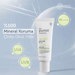 The Purest Solutions Mineral Filtreli Güneş Koruyucu Krem SPF 30 40 ml - 4