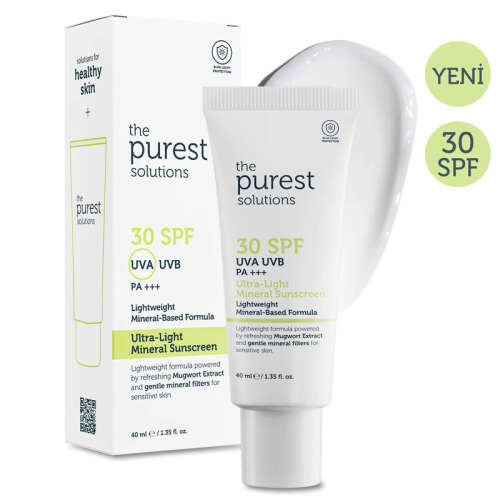 The Purest Solutions Mineral Filtreli Güneş Koruyucu Krem SPF 30 40 ml - 2