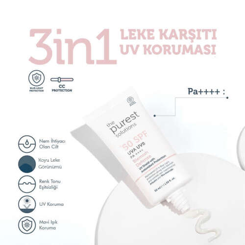 The Purest Solutions SPF50+ Blemish Defense Cream 50 ml - 3