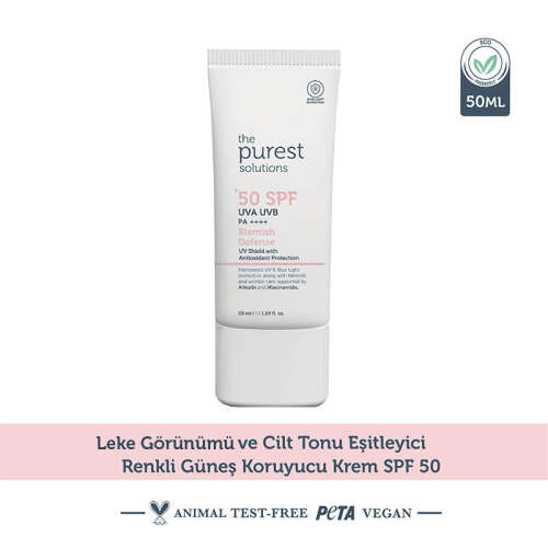 The Purest Solutions SPF50+ Blemish Defense Cream 50 ml - 2