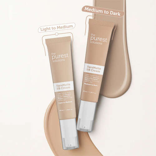 The Purest Solutions Yağlı ve Karma Ciltler İçin Matlaştırıcı BB Krem SPF 50+ 40 ml – Orta-Koyu Ton - 7