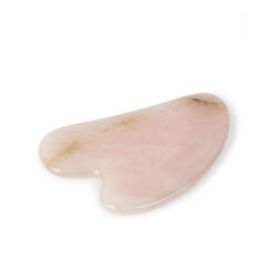 Therapium Naturalis Pembe Kuvars Taşı Gua Sha Masaj Aleti - 1