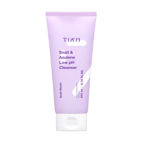 Tiam Snail Azulene Low pH Cleanser 200 ml - TIAM