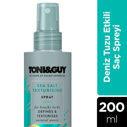 Toni Guy Deniz Tuzu Etkili Saç Spreyi 200 ml - 3