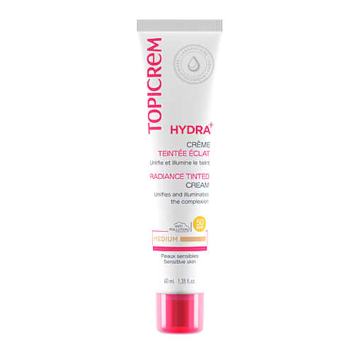 Topicrem Hydra+ Tinted Radiance Cream SPF 50+ 40 ml - Medium - 1