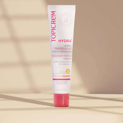 Topicrem Hydra+ Tinted Radiance Cream SPF 50+ 40 ml - Medium - 3