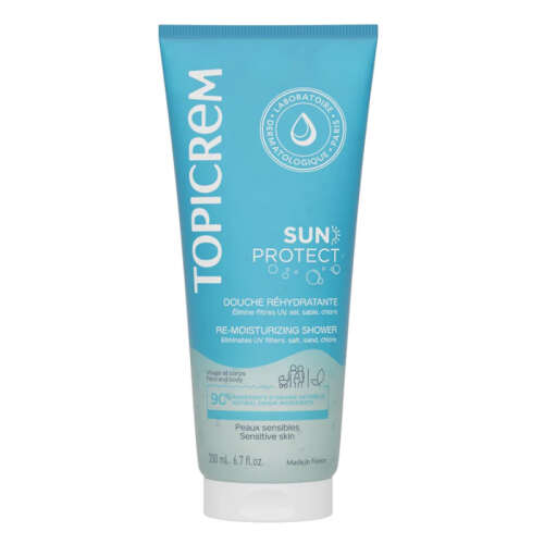 Topicrem Sun Protect Re-Moisturizing Shower 200 ml - Topicrem