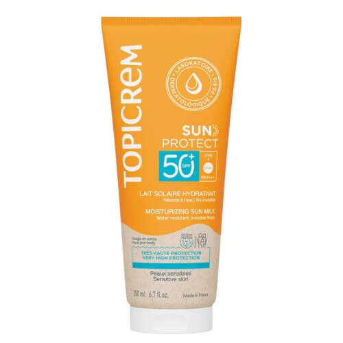 Topicrem Sun Protect Spf 50 Moisturizing Sun Milk 200 ml - Topicrem