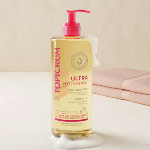 Topicrem Ultra Hydratant Shower Oil 500 ml - 3
