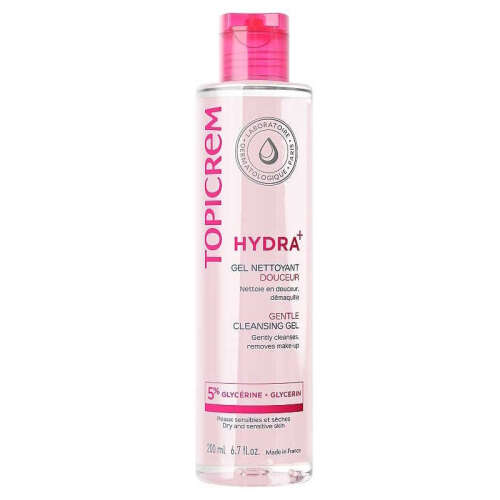 Topicrem Hydra+ Yüz ve Vücut Temizleme Jeli 200 ml - Topicrem