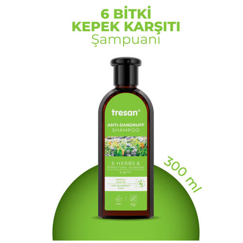 Tresan 6 Bitki Kepek Karşıtı Şampuan 300 ml - 2