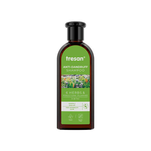 Tresan 6 Bitki Kepek Karşıtı Şampuan 300 ml - Tresan