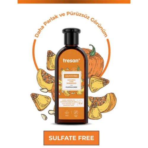 Tresan Bal Kabağı Çekirdeği Sülfatsız Bakım Şampuanı 300 ml - 2