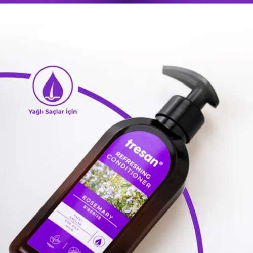 Tresan Biberiye Canlandırıcı Sülfatsız Bakım Saç Kremi 300 ml - 3
