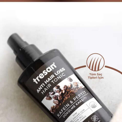 Tresan Kafein & Peptit Dökülme Karşıtı Vegan Saç Toniği 125 ml - 3