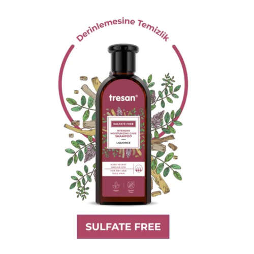 Tresan Meyan Kökü Yoğun Nemlendirici Sülfatsız Bakım Şampuanı 300 ml - 2