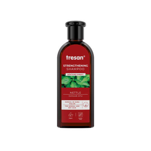 Tresan Normal ve Kuru Saçlar İçin Isırgan Otu Güçlendirici Bakım Şampuanı 300 ml - Tresan