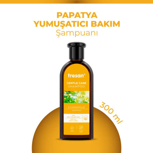 Tresan Papatya İçerikli Yumuşatıcı Bakım Şampuanı 300 ml - 5