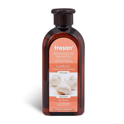 Tresan Sarımsak Onarıcı Bakım Şampuanı ( Kokusuz ) 300 ml - 1