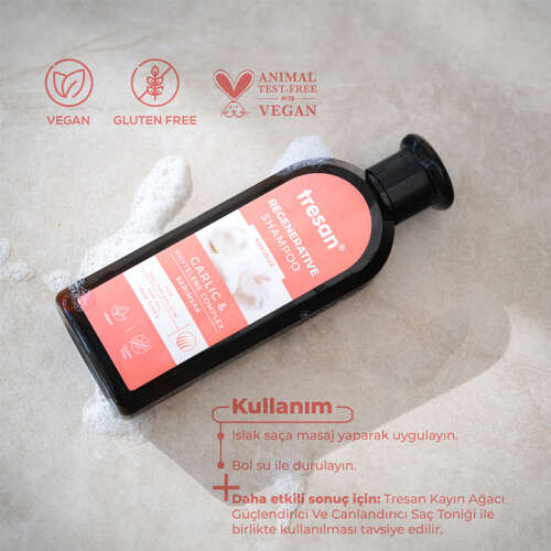 Tresan Sarımsak Özlü Bakım Şampuanı ( Kokusuz ) 300 ml - 5