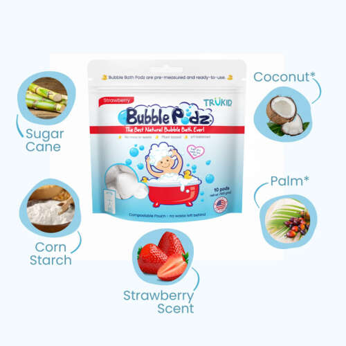 Trukid Bubble Podz Çilek Kokulu Banyo Köpüğü 10lu - 2