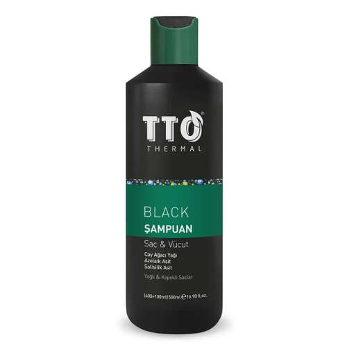 TTO Black Şampuan Saç ve Vücut 250 ml - 1