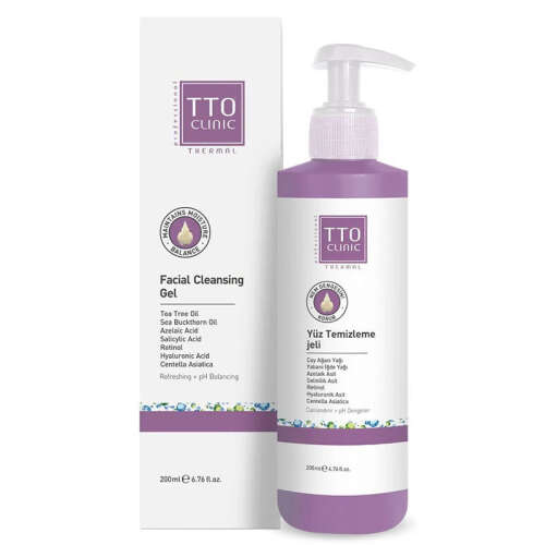 TTO Clinic Yüz Temizleme Jeli 200 ml - TTO