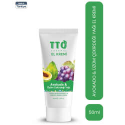 TTO El Kremi Avokado ve Üzüm Çekirdeği Yağı 50 ml - 2