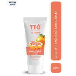 TTO El Kremi Greyfurt Yağı ve Kolajen El Kremi 50 ml - 2